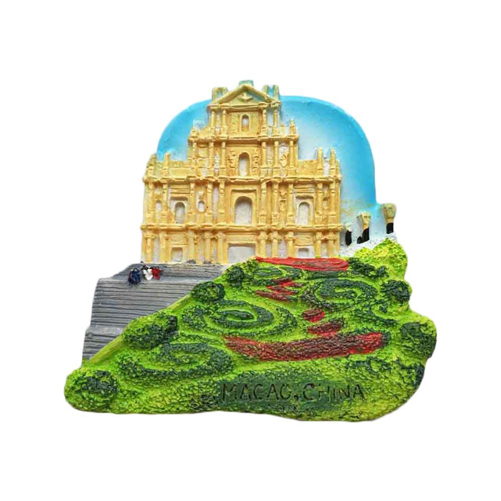 Macao China 3D Fridge Magnet Tourist Souvenir Travel Sticker,China Refrigerator Magnet,Home and Kitchen Decoration Collection from China