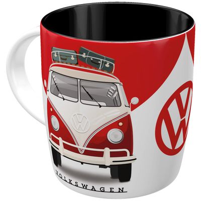 Nostalgic-Art Retro Coffee Mug, Volkswagen  Good In Shape  VW Bus Gift idea, Ceramic Cup, Funny vintage design with saying, 11.2 oz