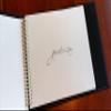 Hortense B. Hewitt Guest book, 7.5 x 5.75-Inch, Navy view 4