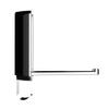 Wenko Sigma Premium Folding Hook Midnight Black Wall Hook, Coat Hook, Plastic (ABS), 2.5 x 18.5 x 2.5 cm, Black view 3