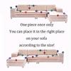 WJX&Likerr Summer Sofa Mat,Ice Rattan Mat Non-Slip Sofa Cover Couch Cover Sofa Protector Ice Silk Sofa Towel Natural Bamboo Fiber Combination-Green 60x60cm(24x24inch) view 3