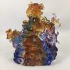 Amore Jewell Bring Wealth Kirlin and Dragon Turtle, Colored Glaze Glass (Liuli Crystal Glass) view 1