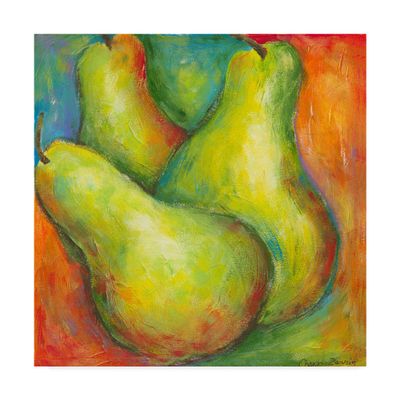 Trademark Fine Art Abstract Fruits I by Chariklia Zarris, 18x18-Inch