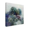 Trademark Fine Art Abstract Hydrangea by Danhui NAI, 18x18-Inch view 2