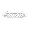 Beistle 60078 Royal Rhinestone Tiaras 2 Piece, OSFM, Silver view 2
