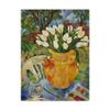 Trademark Fine Art Artists Tulips by Lorraine Platt, 35x47-Inch view 1