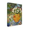 Trademark Fine Art Artists Tulips by Lorraine Platt, 35x47-Inch view 2
