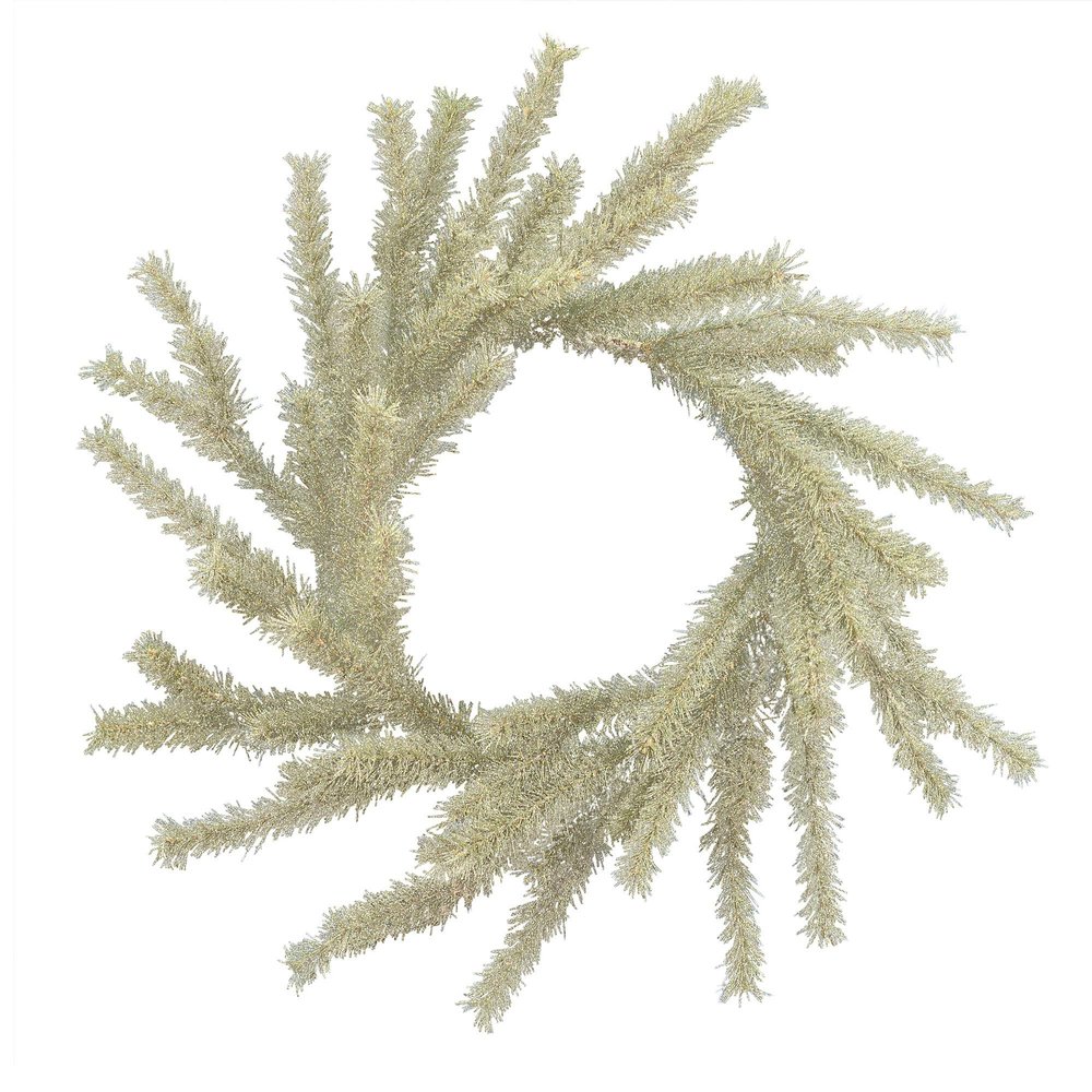 Vickerman 30" Langford Fir Artificial Christmas Wreath, Unlit - Faux Fir Christmas Wreath - Indoor Seasonal Home Decor