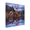 Trademark Fine Art Reflections of The Rockies by Jack Sorenson, 18x18-Inch view 2