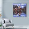 Trademark Fine Art Reflections of The Rockies by Jack Sorenson, 18x18-Inch view 3