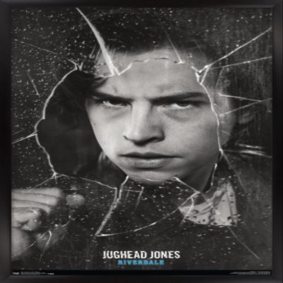 Trends International Riverdale - Shattered Jughead Wall Poster, 22.375" x 34", Black Framed Version