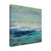 Trademark Fine Art Teal Wave I by Silvia Vassileva, 18x18-Inch view 2