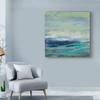 Trademark Fine Art Teal Wave I by Silvia Vassileva, 18x18-Inch view 3