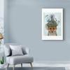 Trademark Fine Art Fox with Butterfly Bell Jar by Fab Funky, 16x24-Inch view 3