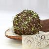 Natural Twig Balls with Green Sequin | 2 Balls | for Indoor Decor view 2