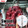 Alele Swiveling Meat Hook,10mm Heavy Duty Stainless Steel Processing Butcher Hooks - Large Fish,Hunting,Carcass Hanging Hook Pack of 2 (13inch Swiveling Meat Hook) view 3