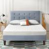 Best Price Mattress 6 Inch Tight Top Innerspring Mattress - Comfort Foam Top with Bonnell Spring Base, CertiPUR-US Certified Foam, Queen,White view 1