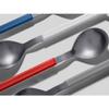 mono Ring Flatware Sets in Black, White, Blue and Grey (Grey, 4pc Set) view 4