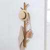 coat rack Wall-mounted coat rack, tree hanging hanger, bedroom home economy solid wood coat rack, creative solid wood coat rack view 3