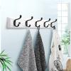 Panet Coat Rack entryway Coat RackCoat Rack with StorageWall Mounted Coat Rack with ShelfWooden Coat Rack view 1