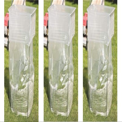 Bag Buddy Bag Holder - Versatile Metal Support Stand 39-45 Gallon Plastic Paper Bags - Use Leaves, Yard Work, Laundry, Trash More - 30" h (Pack of 3)