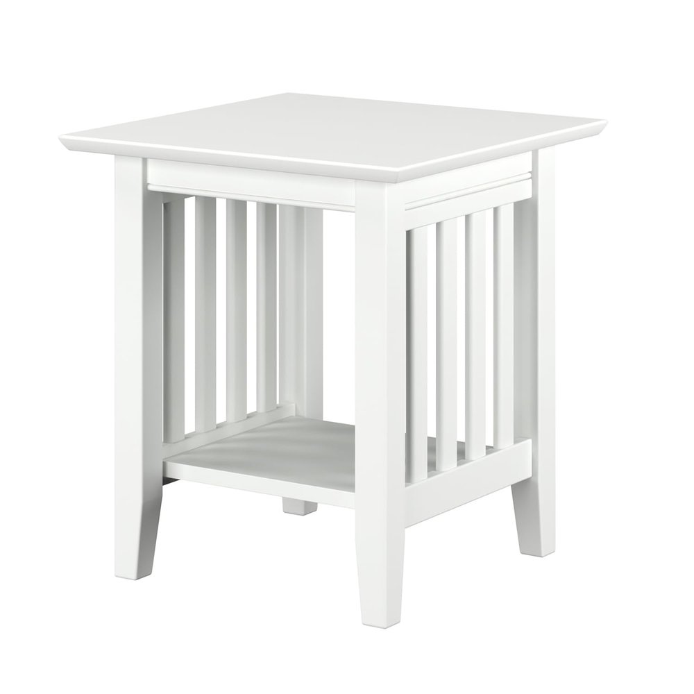 AFI, Mission End Table, White