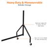 Amazon Basics Heavy Duty Portable Rolling Garment Rack, Hanging Clothes Organizer Rail for Display and Storage, Easy to Assemble, 19 x 60 x 48 inches, Black view 4