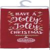 Primitives By Kathy Holly Jolly Dish Towel view 1