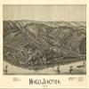 16" x 24" 1899 Map of Mingo Junction Ohio view 1