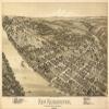 16" x 24" 1896 Map of New Kensington Westmoreland County Pennsylvania view 1