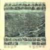 18" x 24" 1896 Map of Hackensack New Jersey view 1