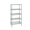 Quantum Storage Systems WR54-2136P-5 Starter Kit Wire Shelves Green Epoxy 5 Shelves 54" H x 36" W x 21" D view 1