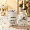 Whaline Pack of 20 Bachelorette Party Bags with Drawstring Cotton Recovery Kit Bags Muslin Tote Bag for Bridal Shower Wedding Gift Decoration Hen Night Parties (10 x 15 cm) view 3