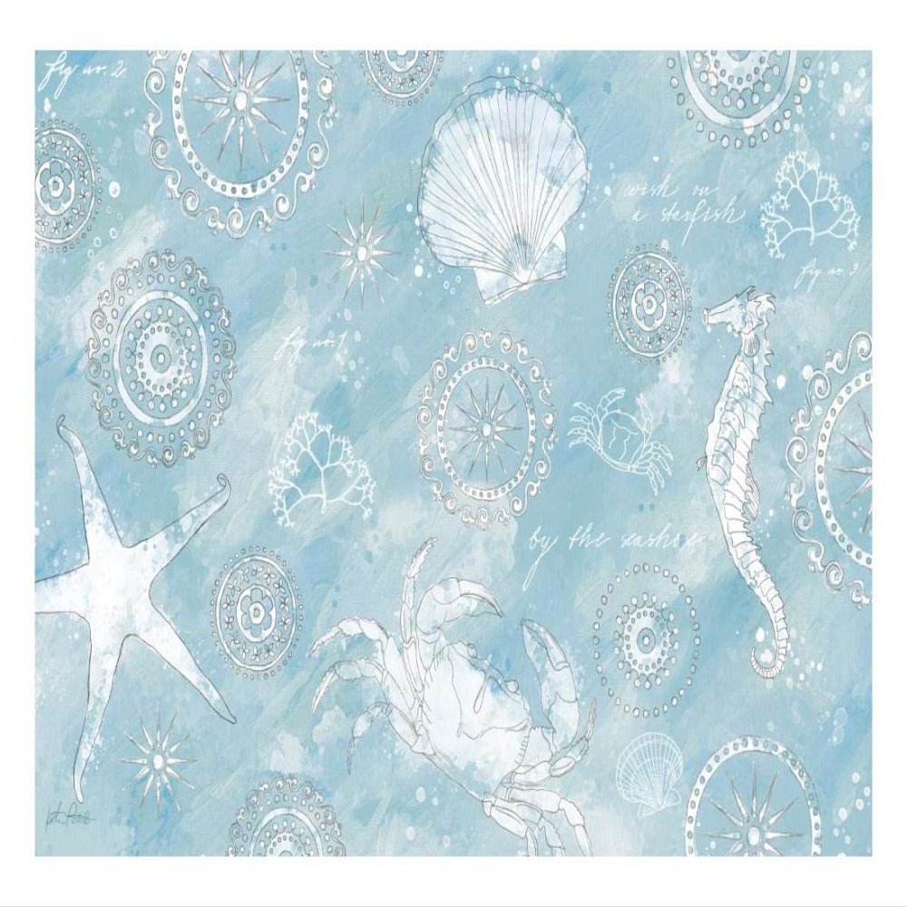 Global Gallery Coastal Splash VI -PaperArt-26 x18