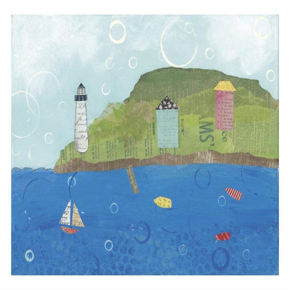 Global Gallery Coastal Harbor I -PaperArt-26 x20