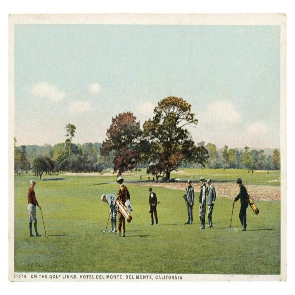 Global Gallery On The Golf Links Hotel Del Monte, Del Monte, Calif, 1898-Paper Art-38"x25"