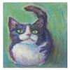 Global Gallery Cookie Bean Green -PaperArt-23.3" x32 view 1