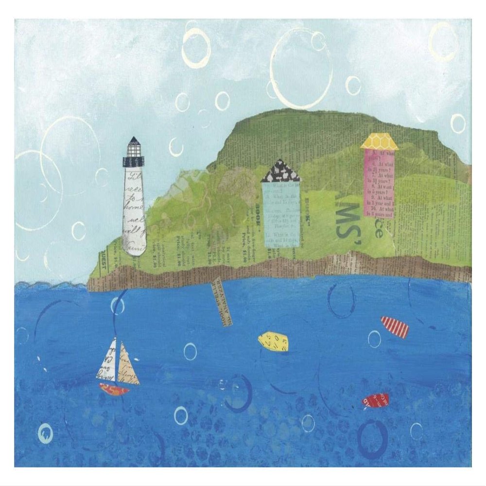 Global Gallery Coastal Harbor I -PaperArt-18 x14