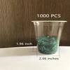 Liying Acrylic Diamonds Table Decorations Faux Round Crystals Treasure Gems for Table Scatters, Vase Fillers, Arts & Crafts, Wedding Decoration (8mm 1000pcs Orange) view 2