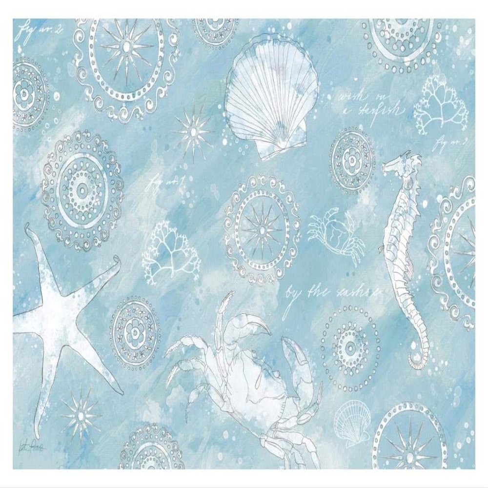 Global Gallery Coastal Splash VI -PaperArt-20 x14