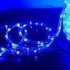 HuiZhen 100ft LED Rope Lights,720Led Blue Rope Lights Outdoor,Waterproof Rope Led Lights,Connectable Rope Lights for Outside,Party,Wedding,Background,Trees,Pool,Eaves Decorations view 2