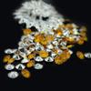 Liying Acrylic Diamonds Table Decorations Faux Round Crystals Treasure Gems for Table Scatters, Vase Fillers, Arts & Crafts, Wedding Decoration (8mm 1000pcs Gold & Silver) view 2