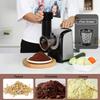 Electric Cheese Grater, Professional Electric Slicer Shredder, 150W Cheese Grater/Chopper Salad Maker, Shredder for Home Kitchen Use with One-Touch Control | 5 Free Attachments view 4