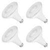 Maxxima PAR38 LED Indoor/Outdoor Light Bulbs - 3000K Warm White Light, 1275 Lumens, 15 Watts, 100 Watt Equivalent Dimmable Flood Light, 90 CRI, Wet-Rated for Outdoor Security Use - 4 Pack view 1