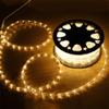 HuiZhen 100ft LED Rope Lights, 720Led Warm White Rope Lights for Outside, Connectable Rope Light, Indoor Outdoor Rope Lights Waterproof for Party, Wedding, Background, Trees, Pool, Eaves Decorations view 1