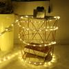 HuiZhen 100ft LED Rope Lights, 720Led Warm White Rope Lights for Outside, Connectable Rope Light, Indoor Outdoor Rope Lights Waterproof for Party, Wedding, Background, Trees, Pool, Eaves Decorations view 2
