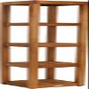 AquaTeak Sula Square Five-Tier Teak Bath Stand view 1