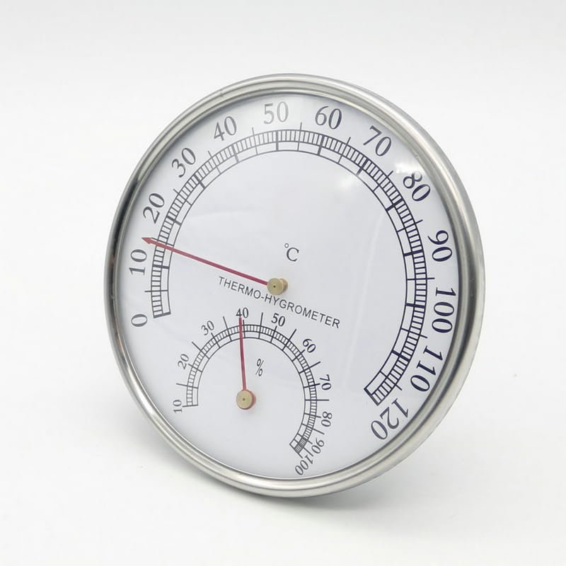 Sauna Accessories Hygrometer Thermometer Humidity Monitor Temperature Humidity Gauge