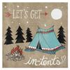 Global Gallery Adventure Love Tent Taupe -PaperArt-32 x32 view 1