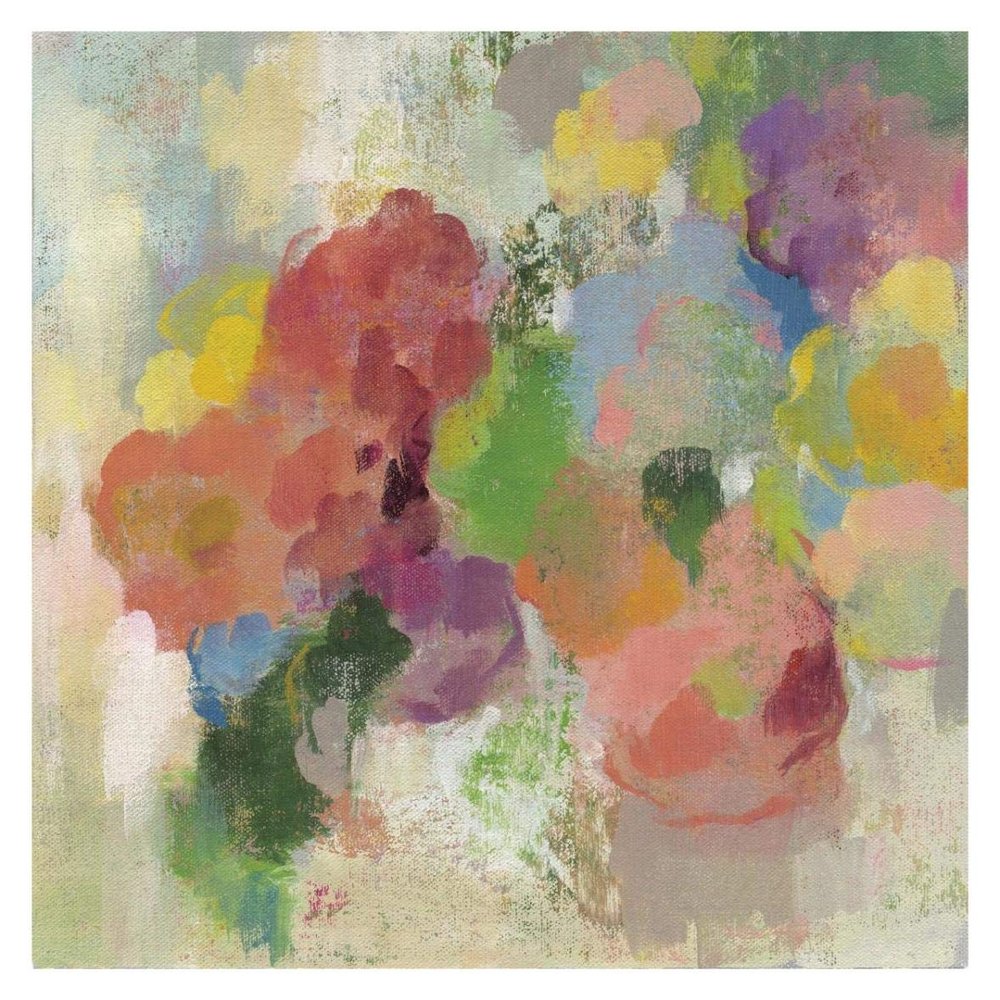 Colorful Garden III -PaperArt-32 x32